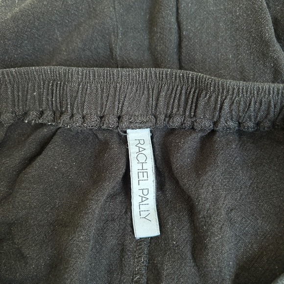 Rachel Pally Skirt XS "Rosalie" Black Linen & Cotton Maxi Cottagecore Boho - Picture 5 of 13